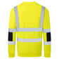 Portwest Sweatshirt B313 Hi-Vis Knit geel(YE)