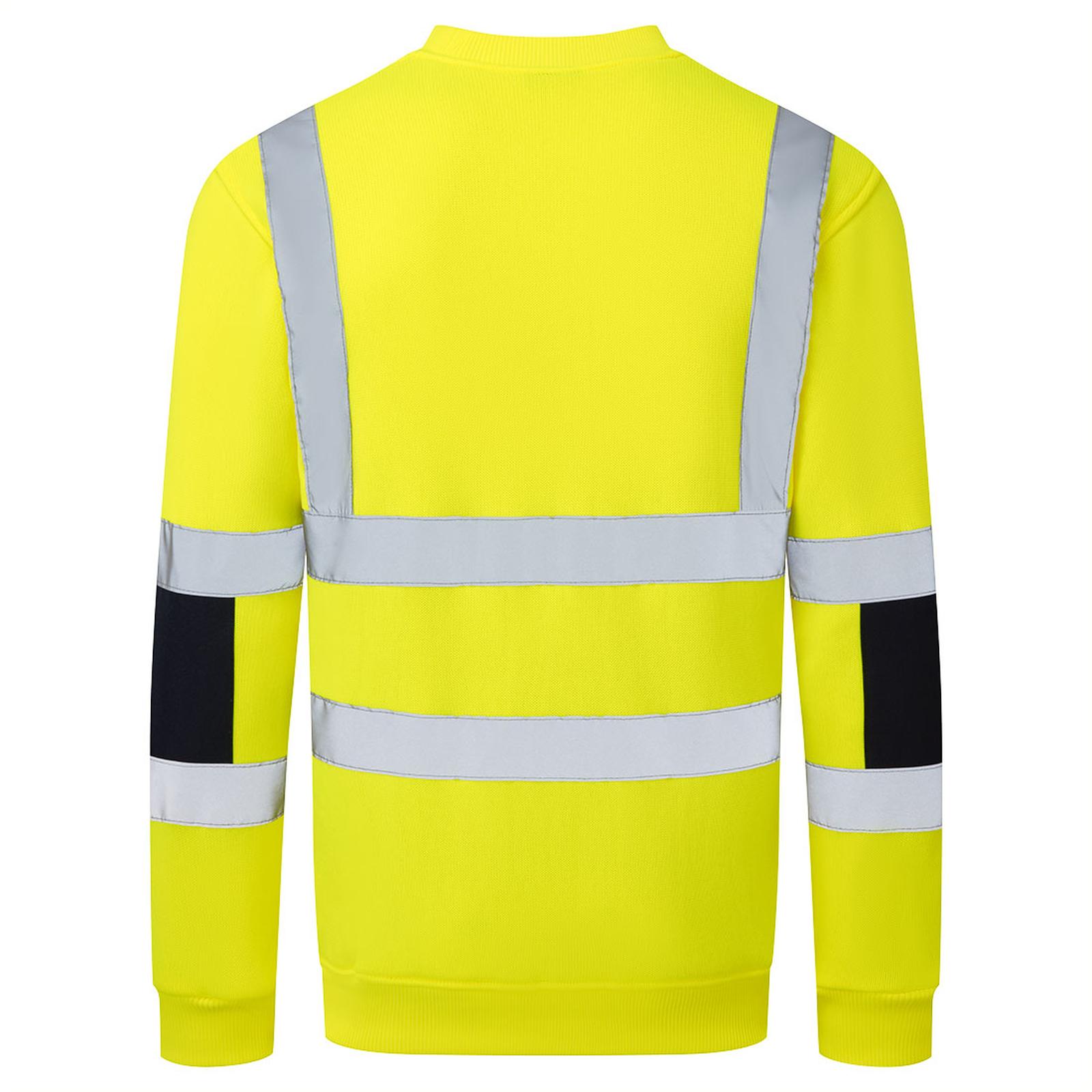 Portwest Sweatshirt B313 Hi-Vis Knit geel(YE)