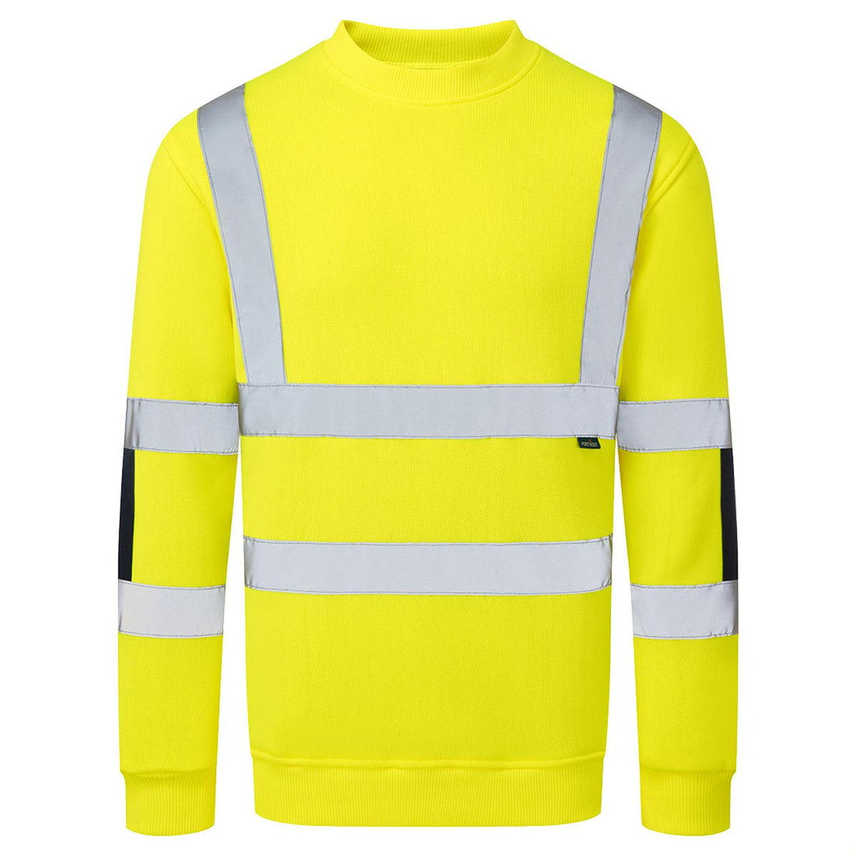 Portwest Sweatshirt B313 Hi-Vis Knit geel(YE)