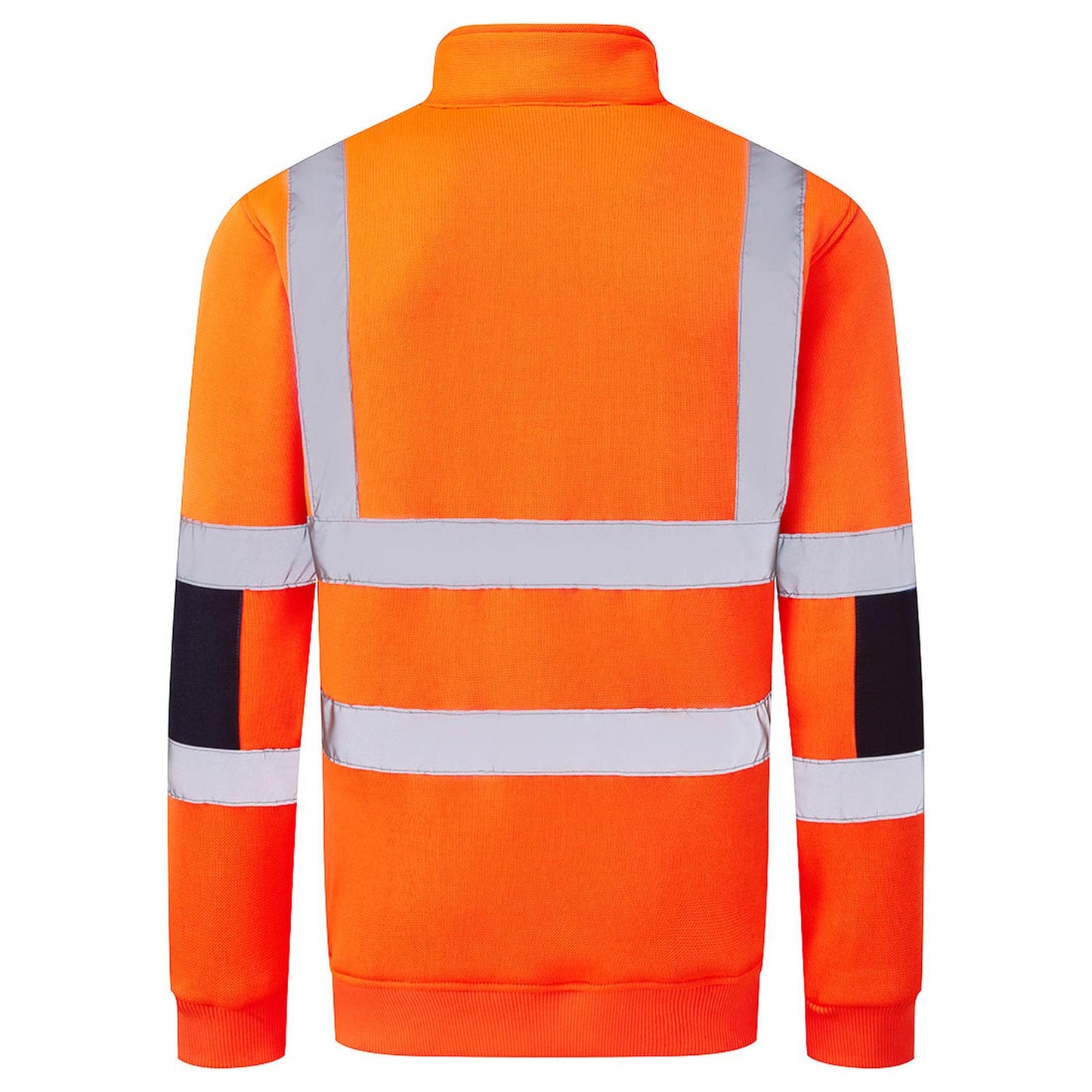 Portwest Hogezichtbaarheids leisurewear lijn Sweatshirt B314 Hi-Vis Knitted Half Zip oranje(OR)