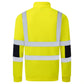 Portwest Hogezichtbaarheids leisurewear lijn Hoge zichtbaarheid Sweatshirt B314 Hi-Vis Knitted Half Zip geel(YE)