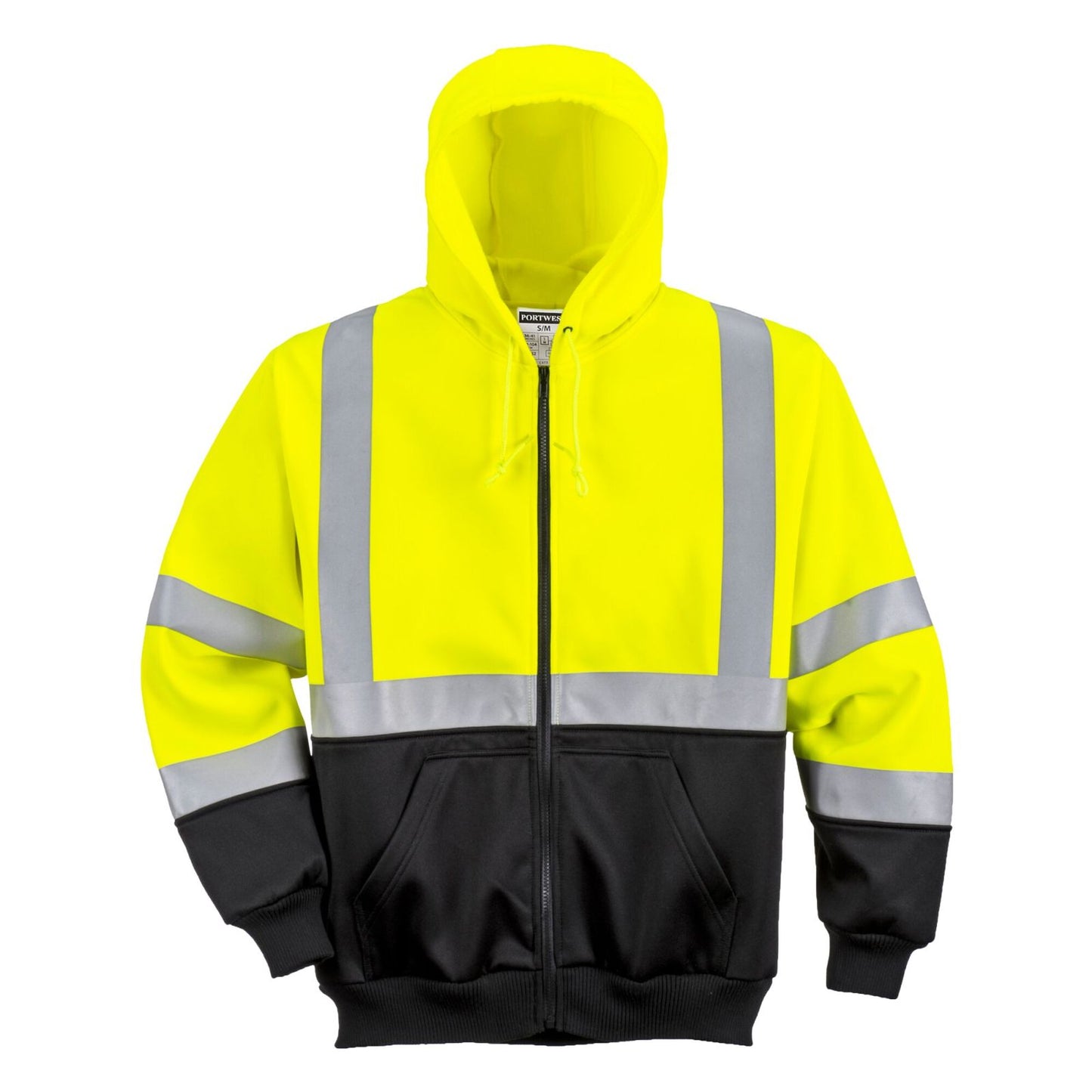 Portwest Vesten B315 HiVis UPF50+ UV geel-zwart(YB)