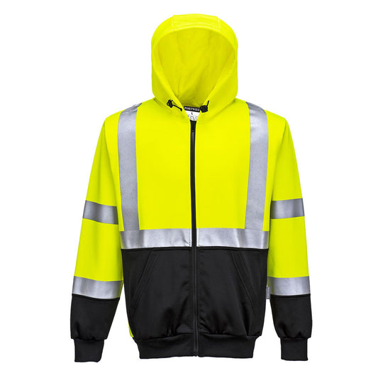 Portwest Vesten B315 HiVis UPF50+ UV geel-zwart(YB)