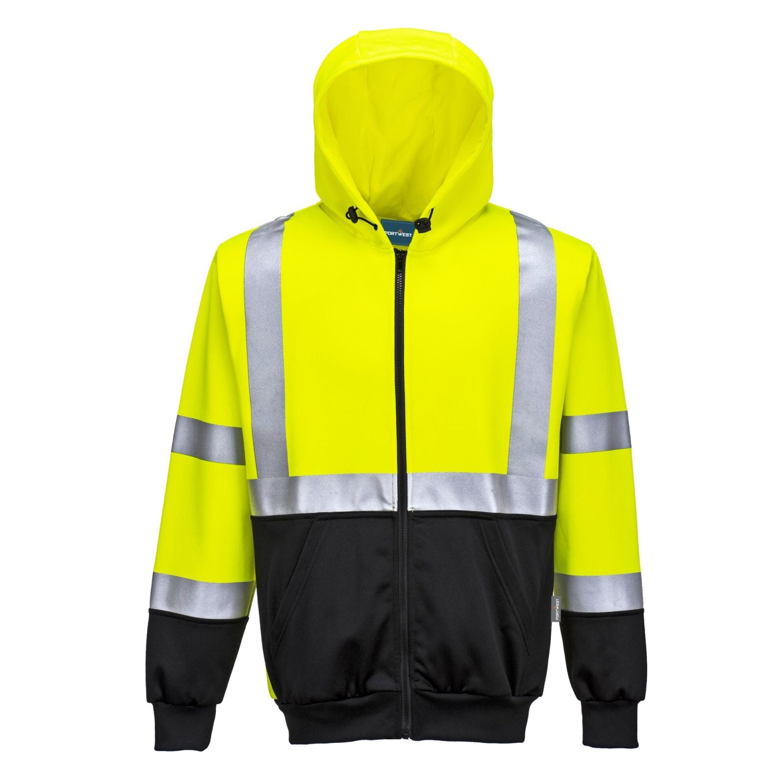 Portwest Vesten B315 HiVis UPF50+ UV geel-zwart(YB)