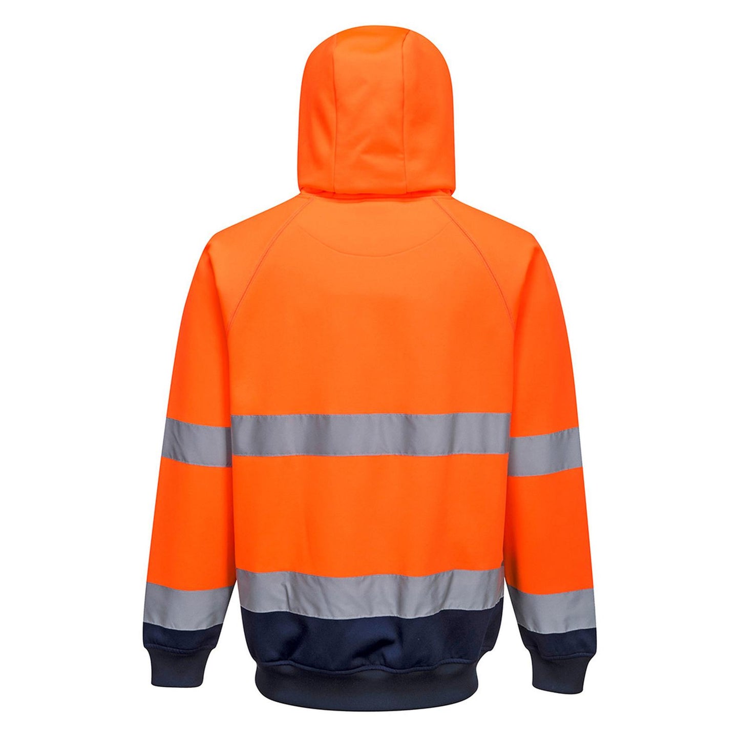 Portwest Hoodies B316 HiVis UPF50+ UV oranje-marineblauw(ON)
