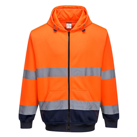 Portwest Vesten B317 HiVis UPF50+ UV oranje-marineblauw(ON)