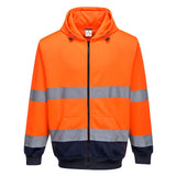 Portwest Vesten B317 HiVis UPF50+ UV oranje-marineblauw(ON)