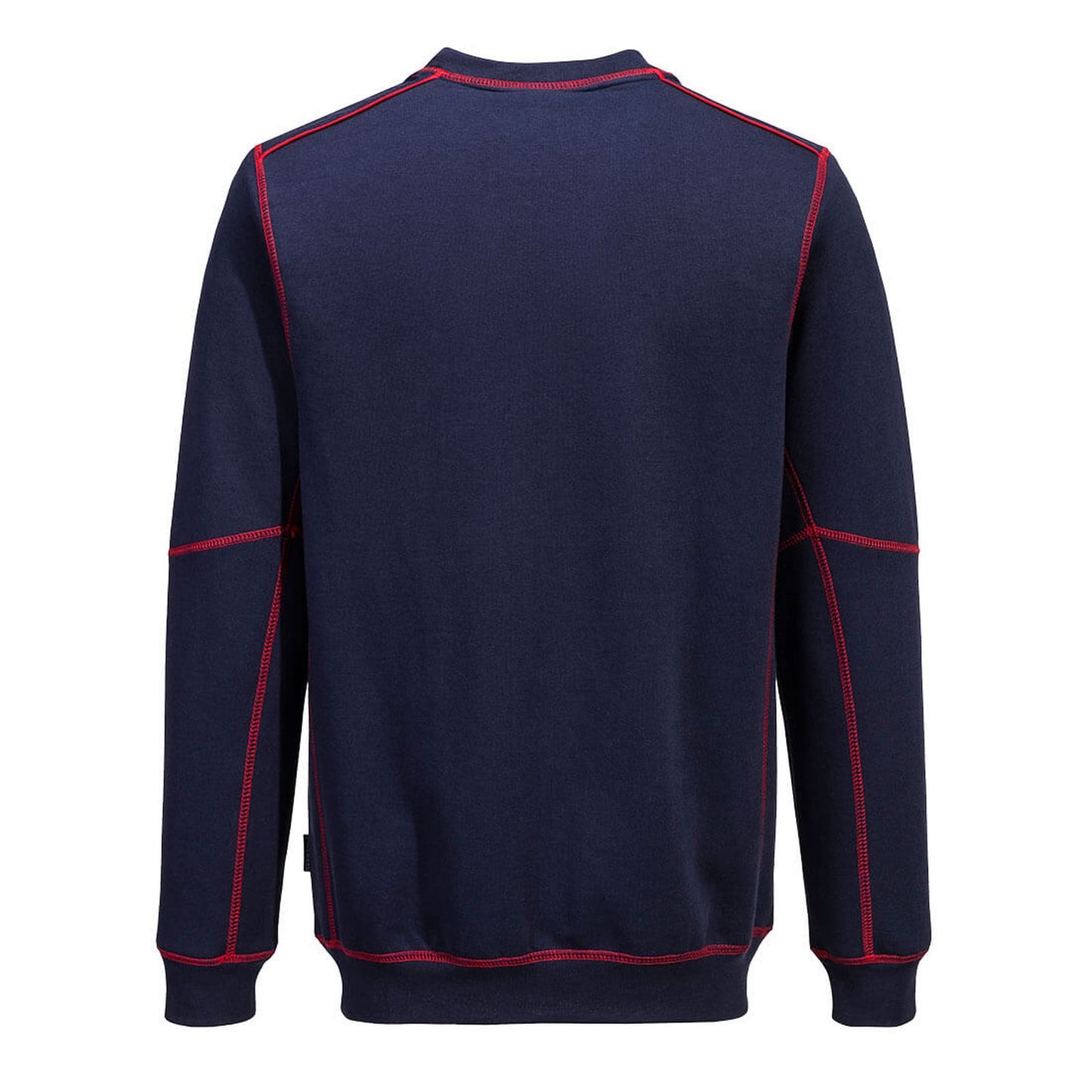 Portwest Polosweaters B318 marineblauw-rood(NR)