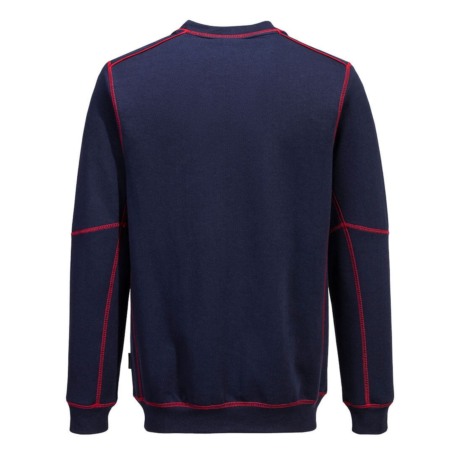 Portwest Polosweaters B318 marineblauw-rood(NR)