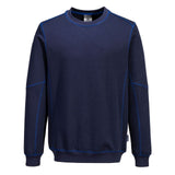 Portwest Polosweaters B318 marineblauw-koningsblauw(NR)