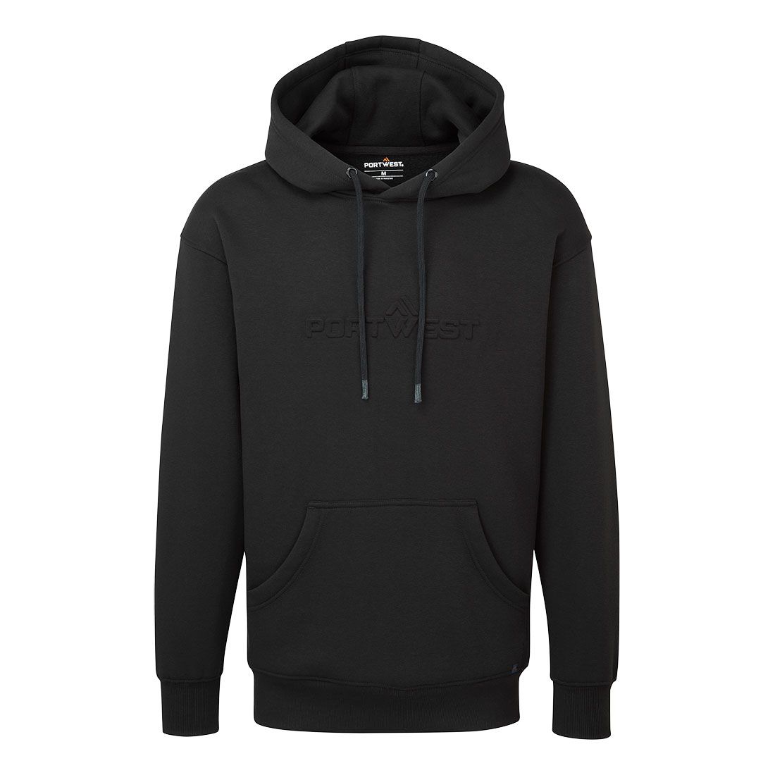 Portwest Hoodie B331 relief zwart(BK)