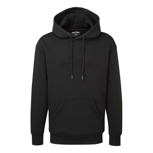 Portwest Hoodie B331 relief zwart(BK)