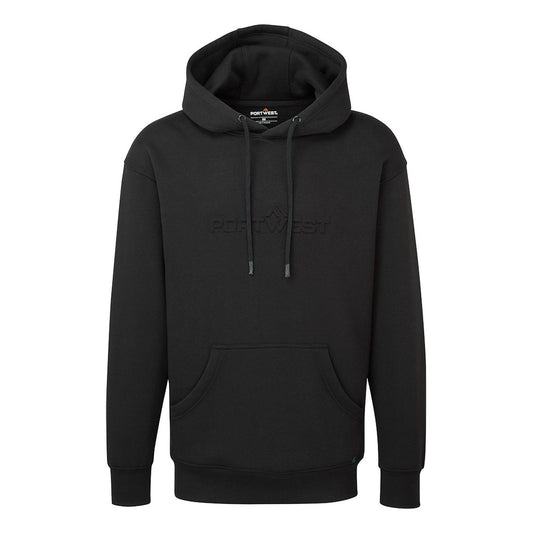 Portwest Hoodie B331 relief zwart(BK)