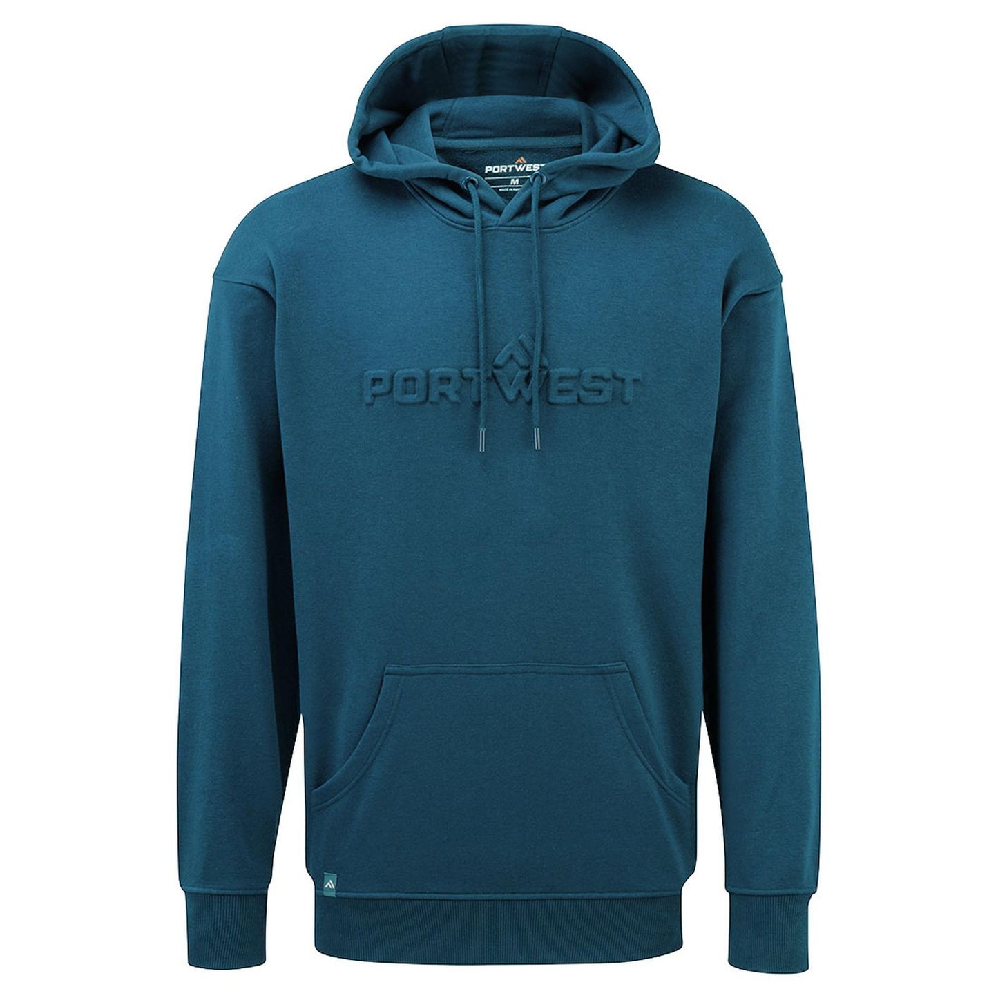Portwest Vrijetijdskleding Hoodie B331 Portwest logo reliëf portblauw(PB)