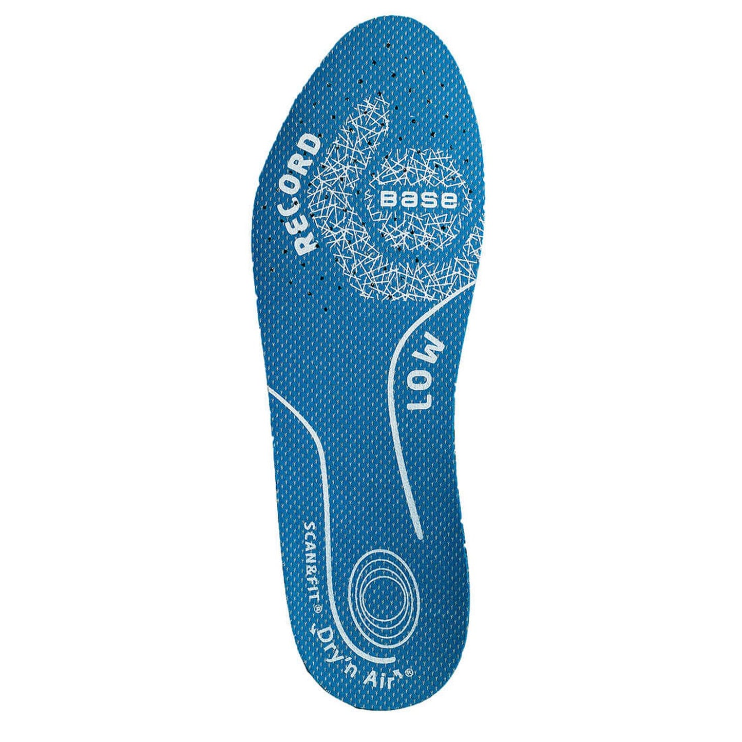Base Scan&Fit inlegzolen B6313 Record - Low blauw(BL)