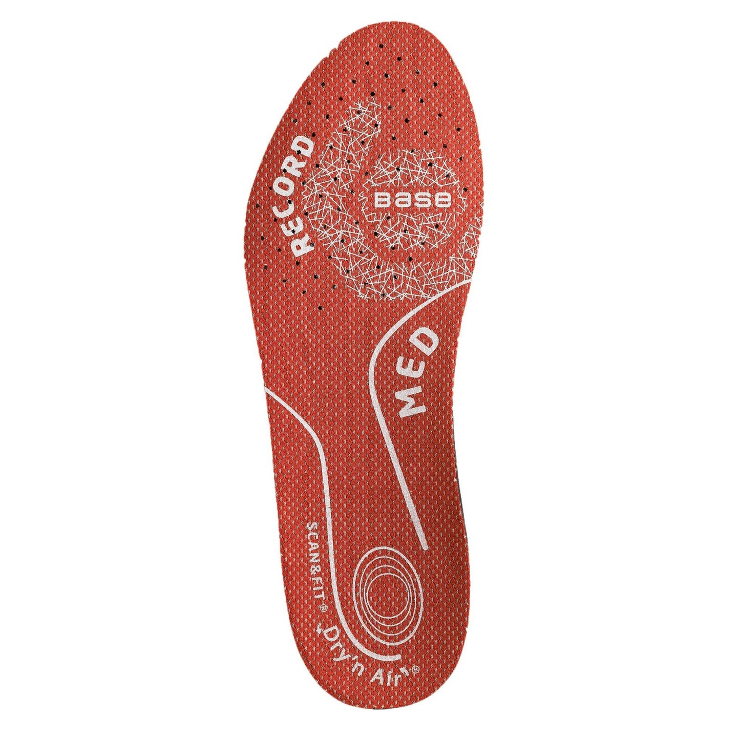 Base Scan&Fit inlegzolen B6314 Record - Med rood(RE)