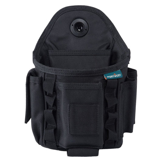 Portwest Ultimate Modular Opbergzak B922 Modulair Clip-on schroeven spijkers zwart(BK)