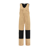Noname Bodybroeken BBC6040 Kniezakken khaki-zwart(KZWART)