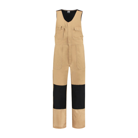 Noname Bodybroeken BBC6040 Kniezakken khaki-zwart(KZWART)