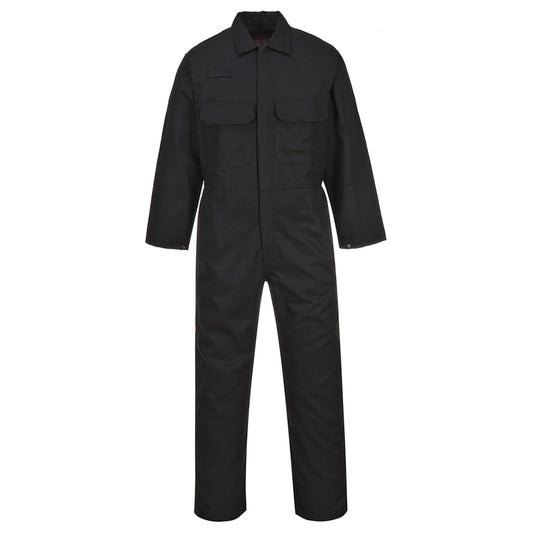 Portwest Bizweld Work Vlamvertragend Multi-norm Overalls Biz1 Vlamvertragend zwart(BK)