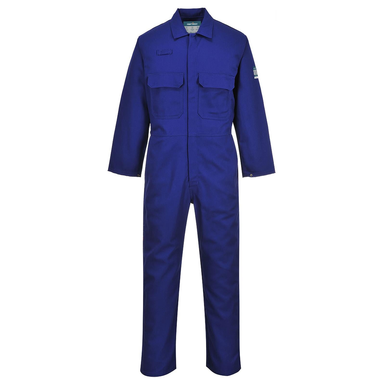 Portwest Bizweld Work Vlamvertragend Multi-norm Overalls Biz1 Vlamvertragend korenblauw(RB)