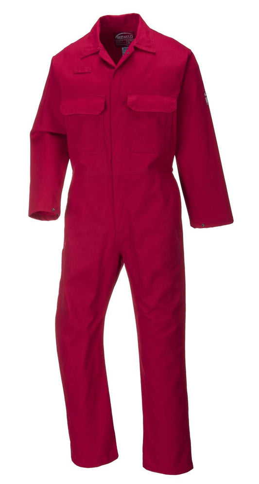 Portwest Bizweld Work Vlamvertragend Multi-norm Overalls Biz1 Vlamvertragend rood(RE)