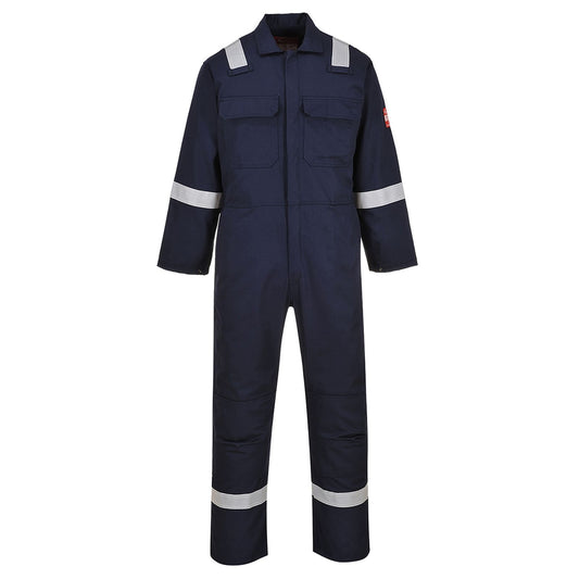 Portwest Bizweld Iona Overalls Biz5 Vlamvertragend marineblauw(NA)
