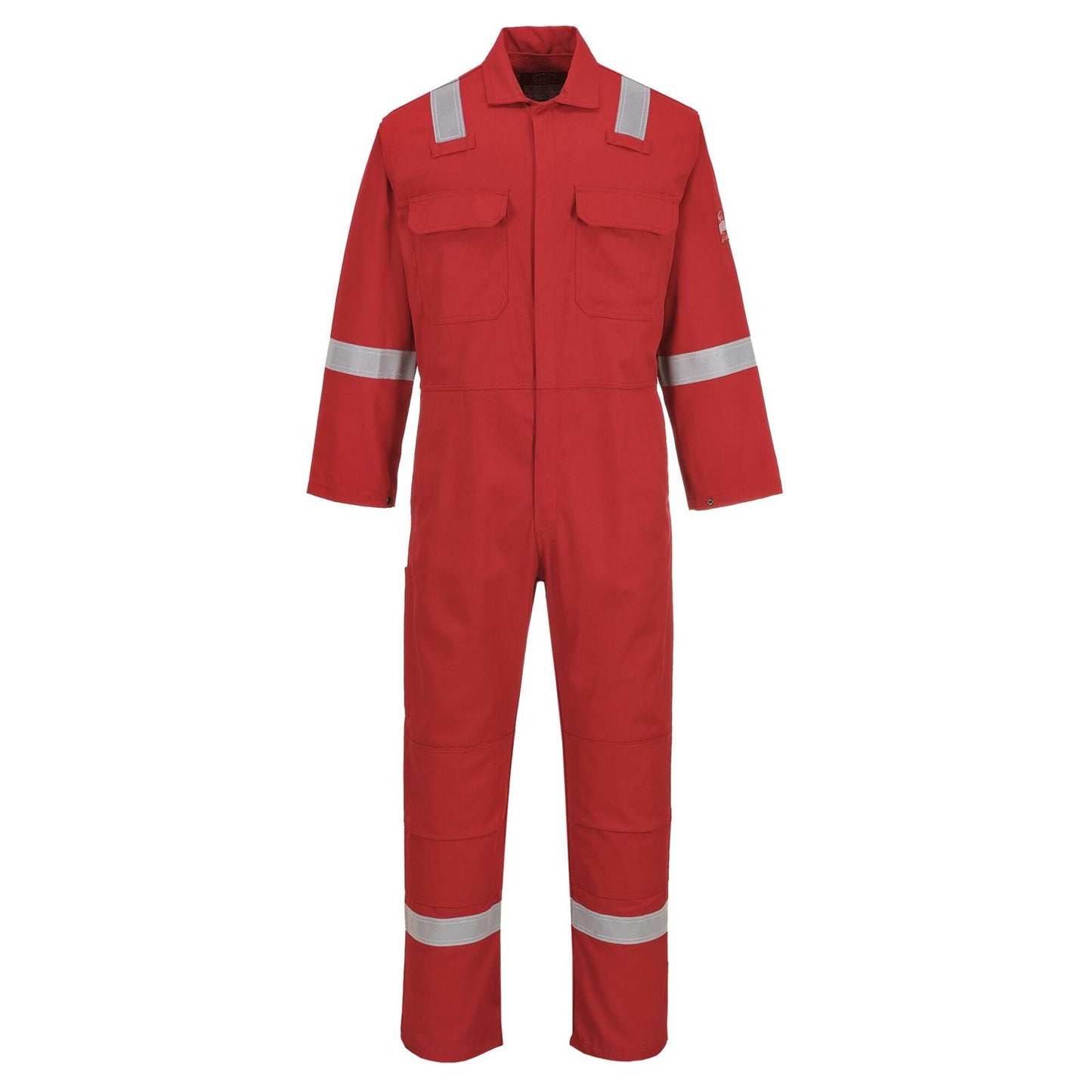 Portwest Bizweld Iona Overalls Biz5 Vlamvertragend rood(RE)
