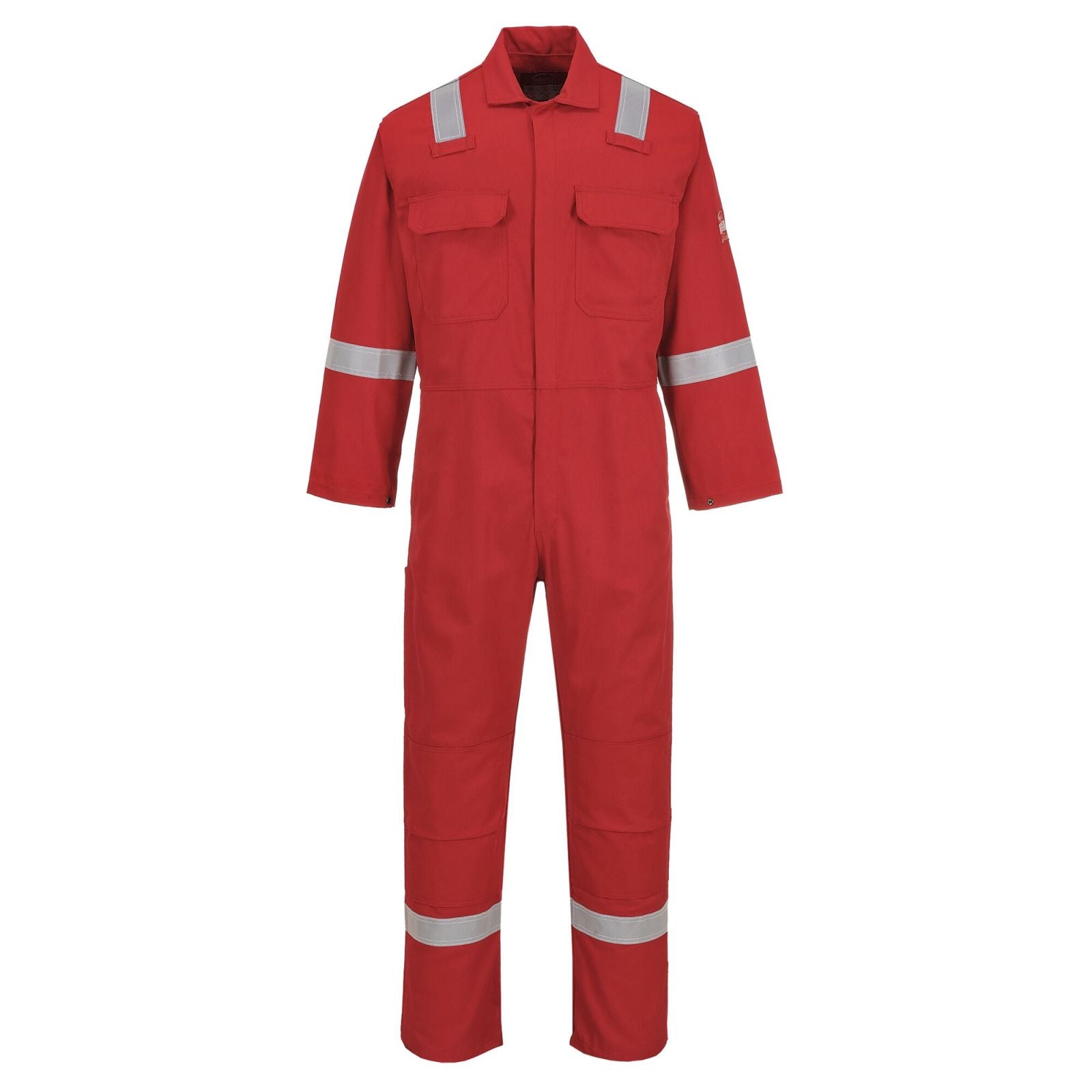Portwest Bizweld Iona Overalls Biz5 Vlamvertragend rood(RE)