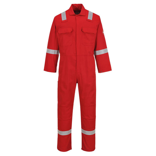 Portwest Bizweld Iona Overalls Biz5 Vlamvertragend rood(RE)