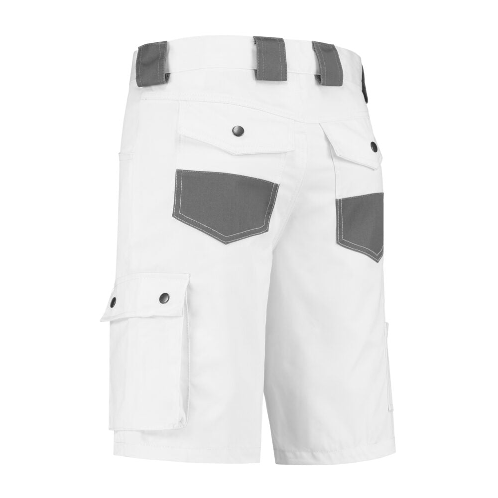 Noname Broeken BK6040 wit-grijs(WTGR)