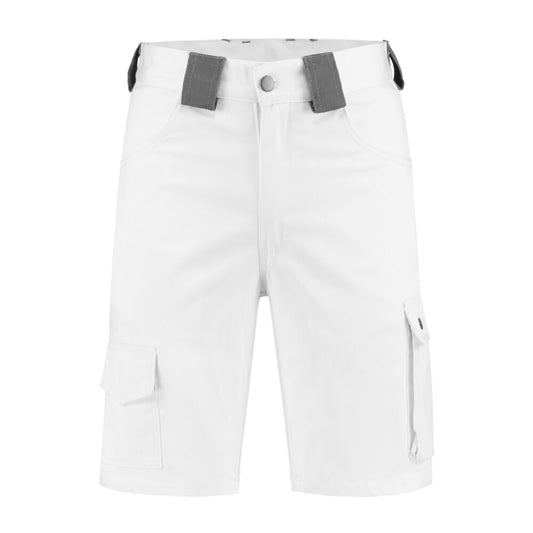 Noname Broeken BK6040 wit-grijs(WTGR)