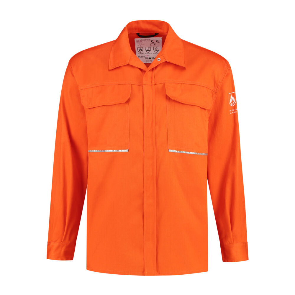 Noname Shirts BLVLAS Antistatisch- vlamvertragend oranje(ORANJE)