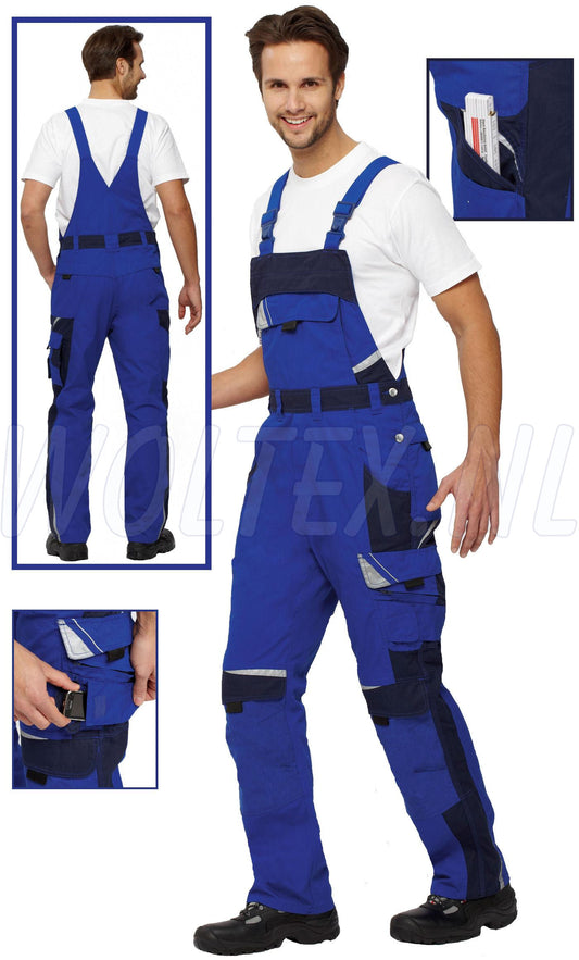 PKA Am. Overalls Bestwork New blauw