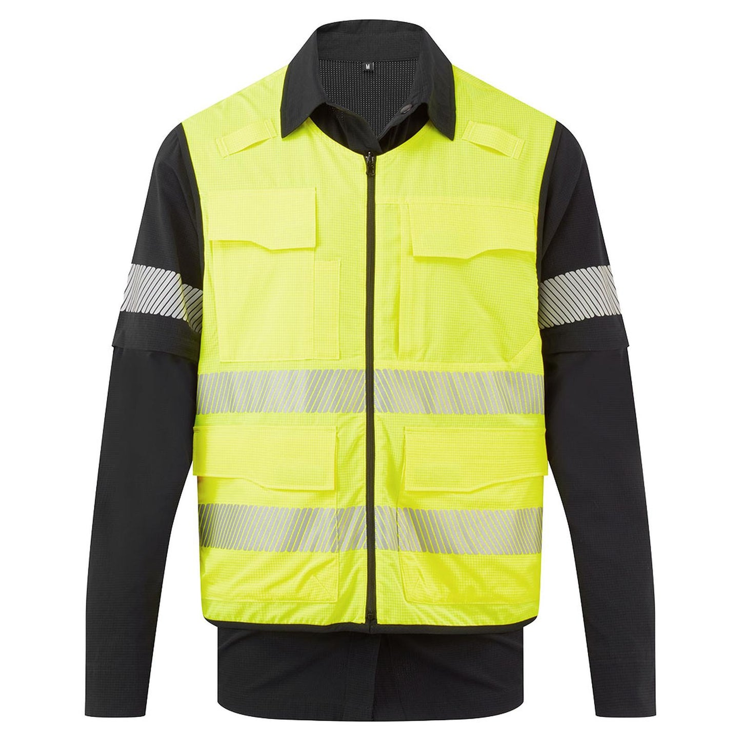 Portwest Shirt BX322 Ultiem modulair Hi-Vis 5-in-1 zwart-geel(BK)