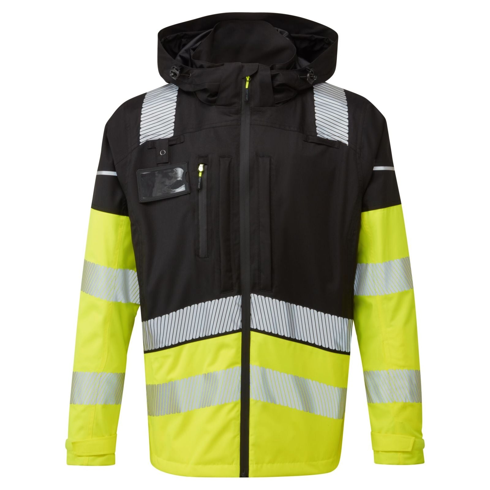 Portwest Regenjack BX323 Ultimate Modulair Hi-Vis 3-in-1 geel-zwart(YBR)