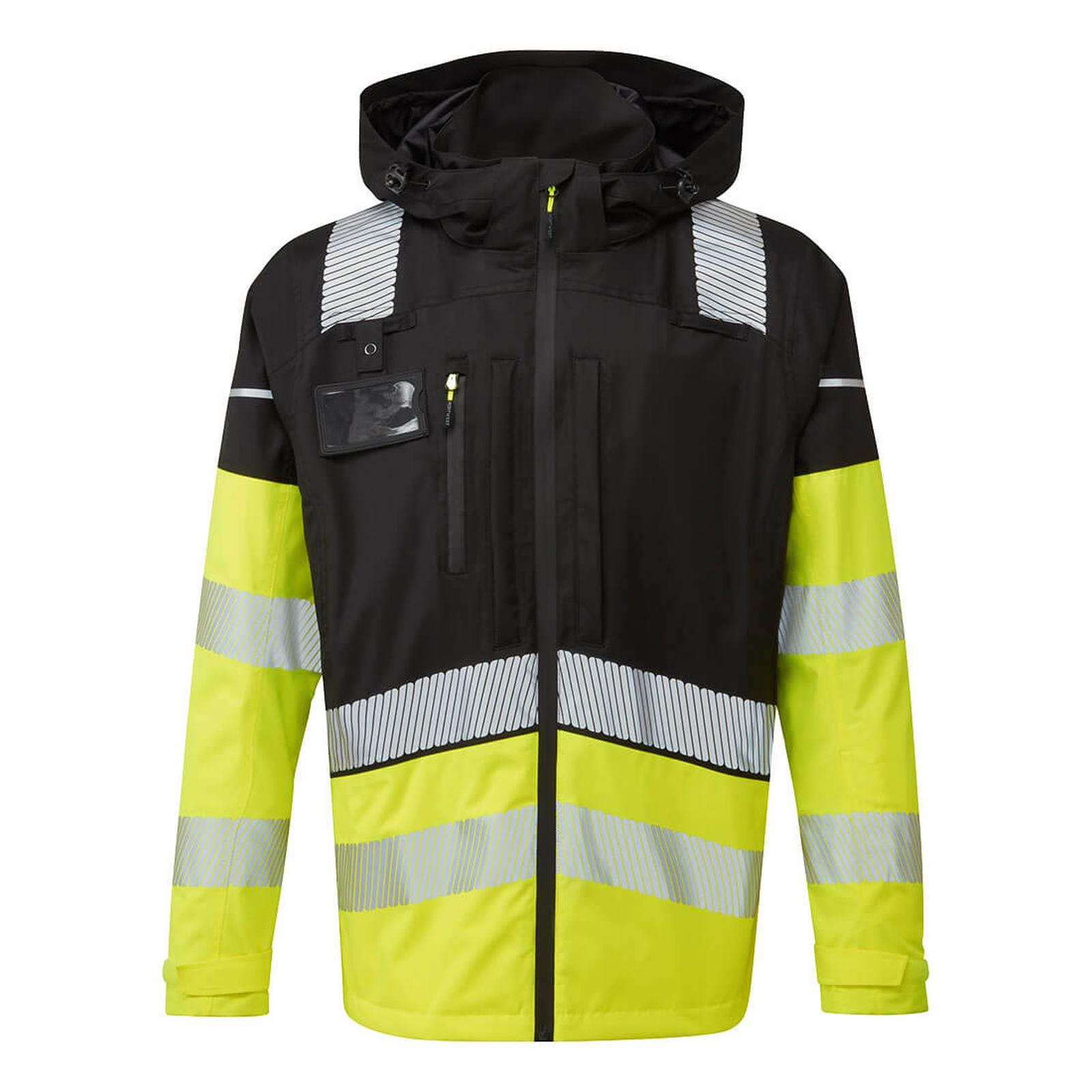 Portwest Regenjack BX323 Ultimate Modulair Hi-Vis 3-in-1 geel-zwart(YB)