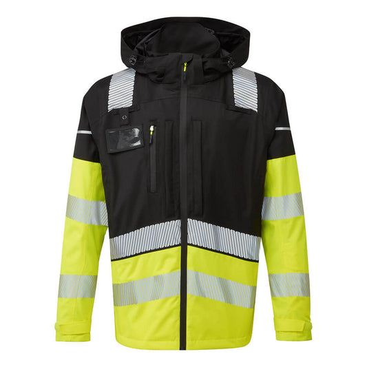 Portwest Regenjack BX323 Ultimate Modulair Hi-Vis 3-in-1 geel-zwart(YB)