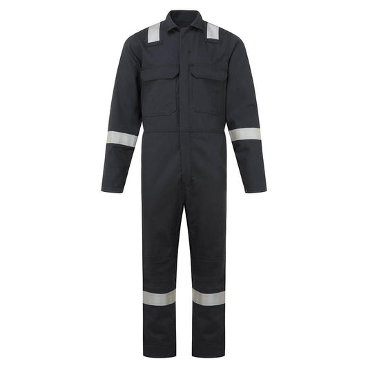 Portwest Bizweld Work Vlamvertragend Multi-norm Overall BZ506 FR Klassiek Vlamwerend zwart(BK)