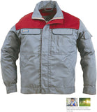 Blaklader Jassen 40551800 grijs-bordeauxrood(9457)