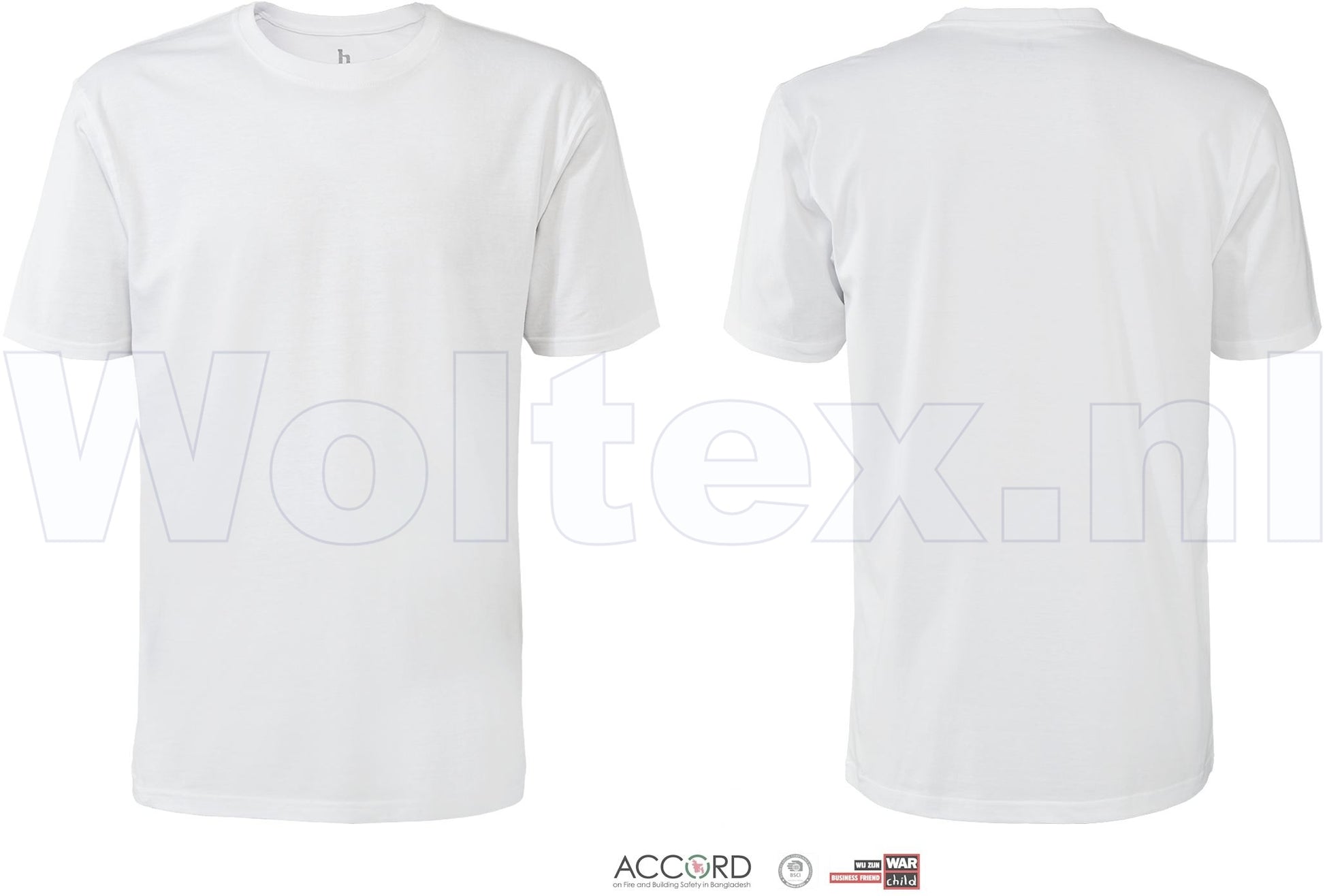 Brams Paris T-shirts Max 2-pack wit