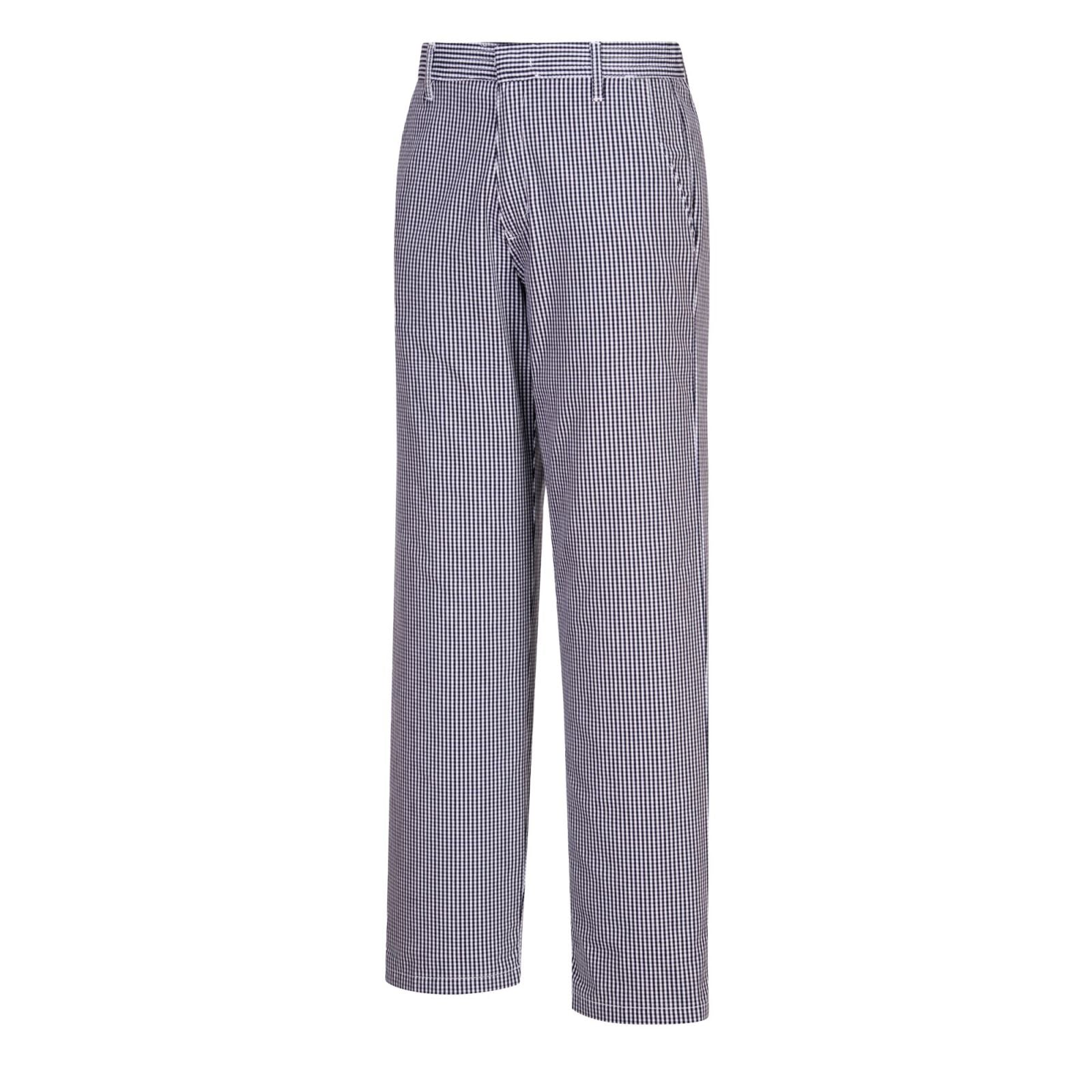 Portwest Broeken C075 blauw-wit geblokt(CH)