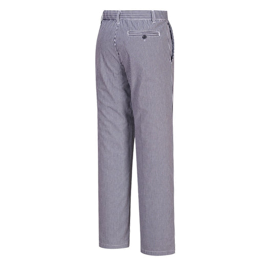 Portwest Broeken C075 blauw-wit geblokt(CH)