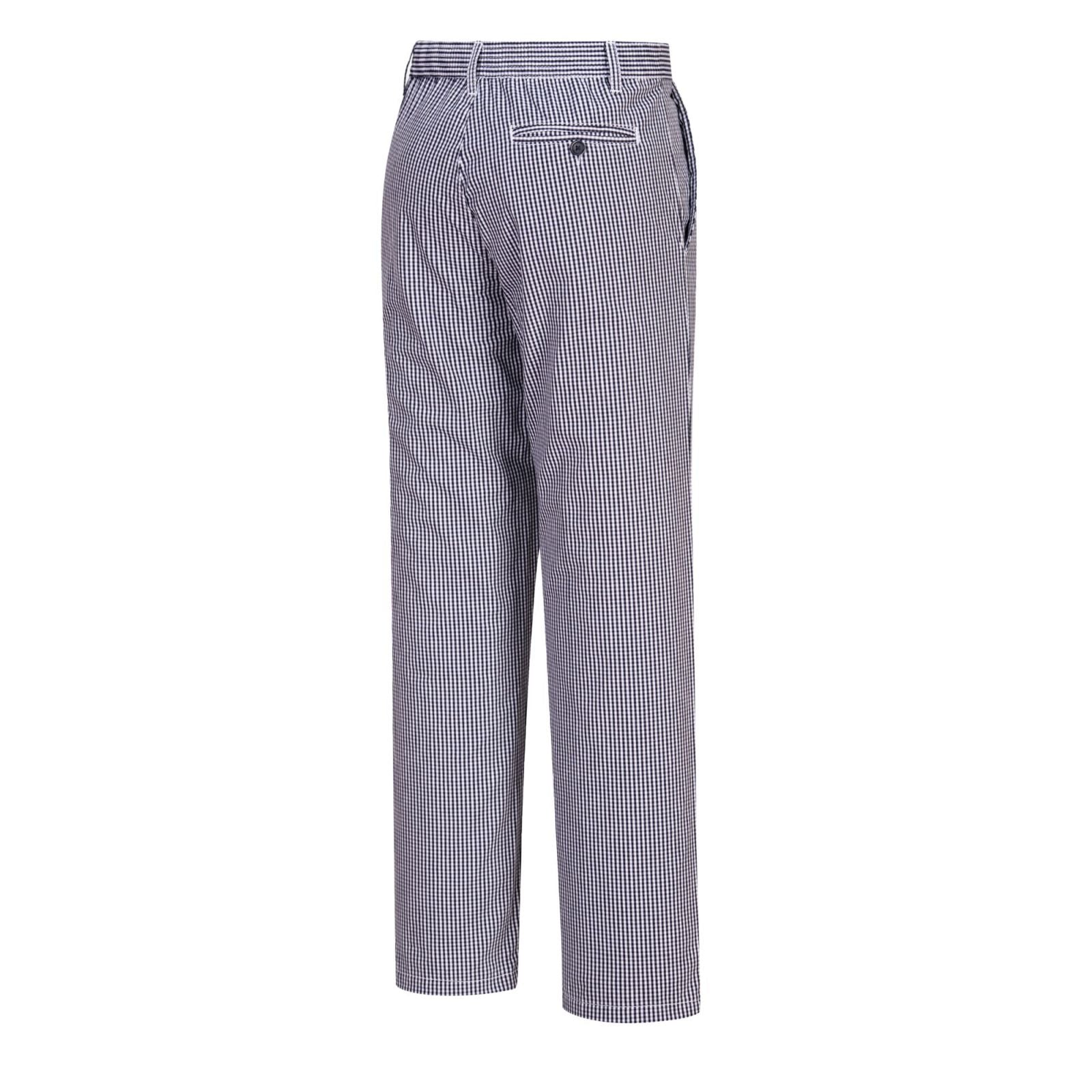 Portwest Broeken C075 blauw-wit geblokt(CH)