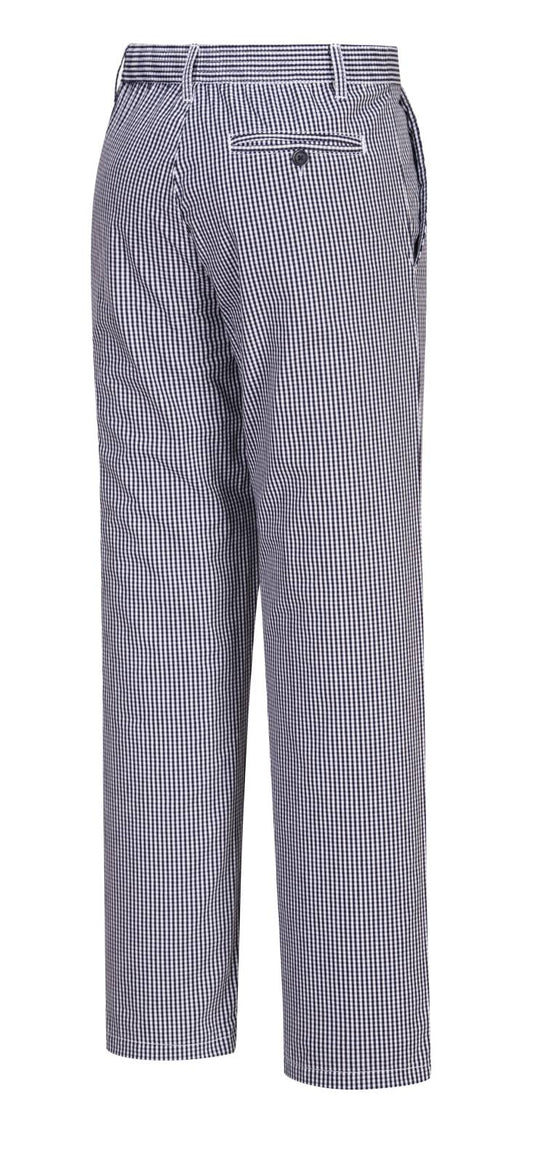 Portwest Broeken C075 blauw-wit geblokt(CH)