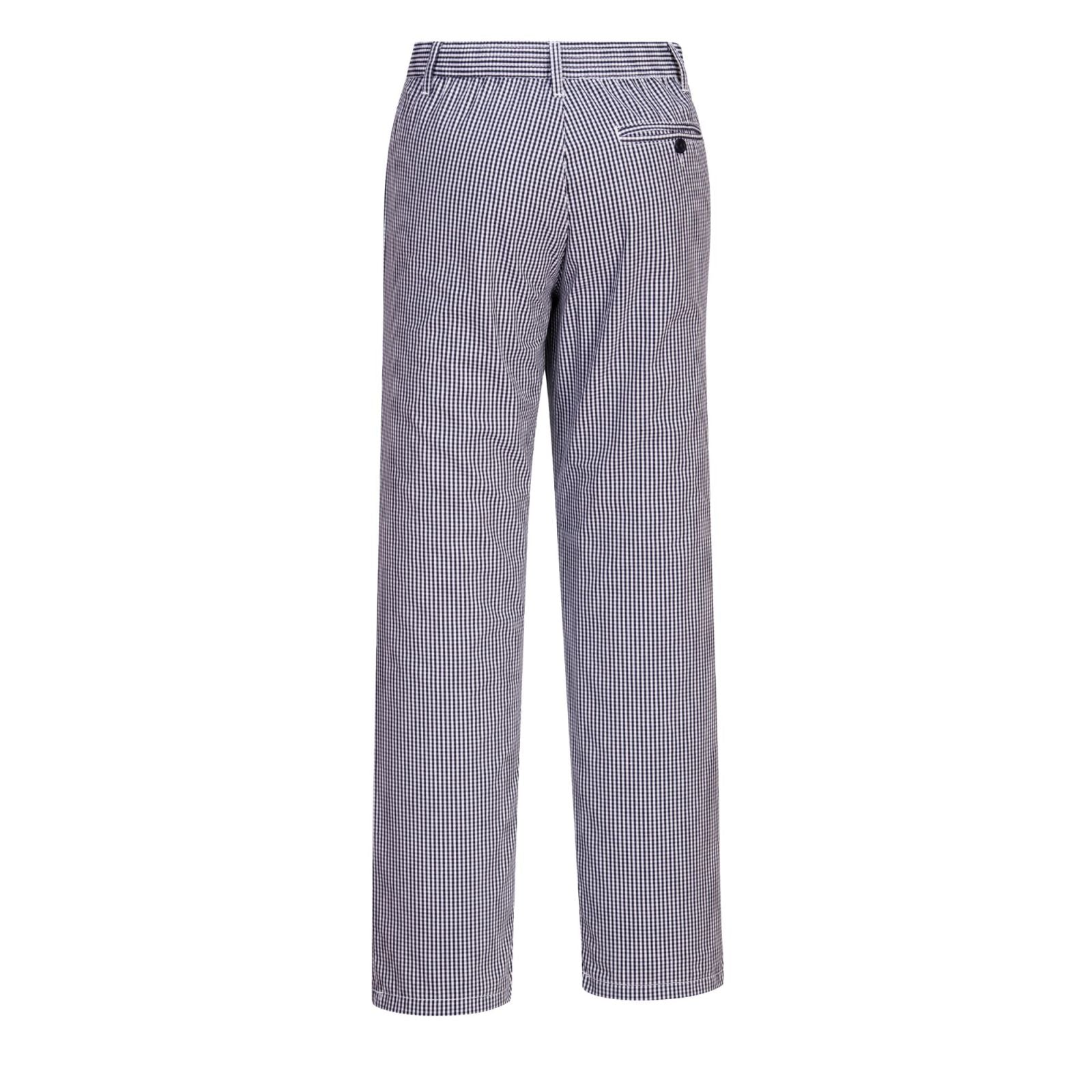 Portwest Broeken C075 blauw-wit geblokt(CH)