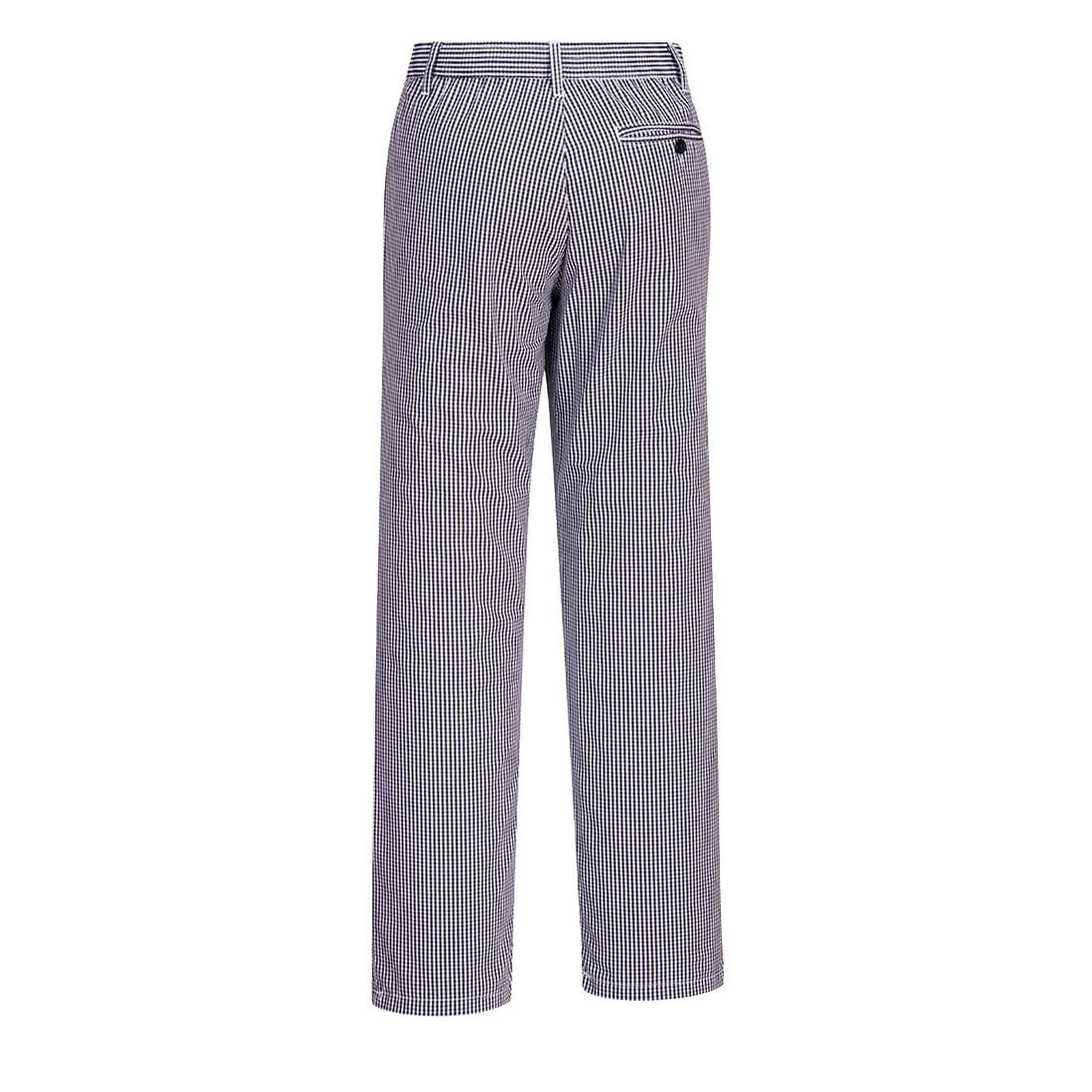 Portwest Broeken C075 blauw-wit geblokt(CH)