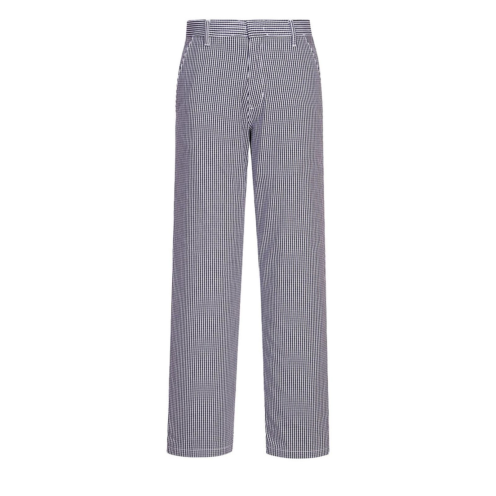 Portwest Broeken C075 blauw-wit geblokt(CH)