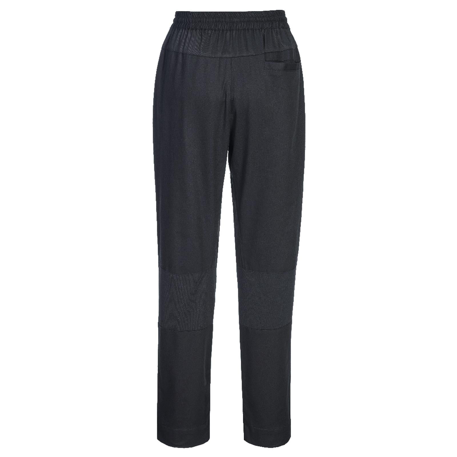 Portwest Kokskleding Broeken C076 chef Mesh Air zwart(BK)