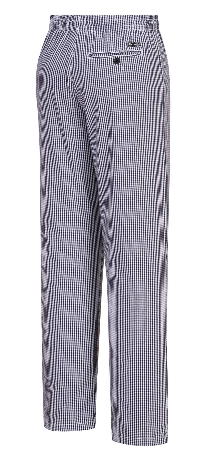 Portwest Broeken C079 blauw-wit geblokt(CH)